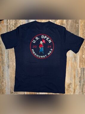 #0052 Men’s 124th U.S. Open Pinehurst No.2 T-Shirt - Navy L
